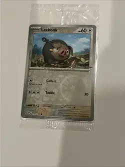 Lechonk (Pokemon Center Exclusive) 155/198 Holo SEALED PROMO Full Art Pokemon - Image 1