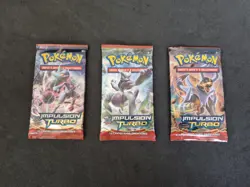 Lot 3 x Booster Pokemon Impulsion Turbo Mega Mewtwo X Y Demolosse Neuf Scelle FR - Image 1