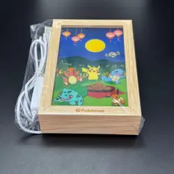 Bone China Plate&Night Light Pokemon TCG Chinese Mid-Autumn Collector's Gift Box - Image 4