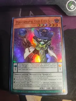 Yugioh! Performapal Odd-Eyes Seer - BLCR-EN031 - Ultra Rare - 1st Edition Near M - Image 1