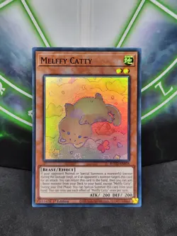 Yugioh Melffy Catty ROTD-EN018 Super Rare 1st Edition NM - Image 1