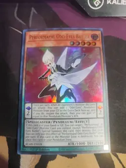 Yugioh Performapal Odd-Eyes Butler BLMR-EN028 - Ultra Rare 1st Edition - Image 1