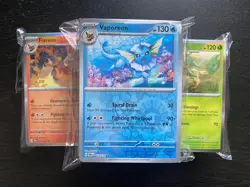 300 Prismatic Evolutions Pokemon & Trainer Cards Bulk Lot | Holos+Reverse C/UC/R - Image 1