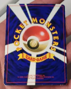 Vintage Glossy Jynx No. 124 Corocoro Unmarked Vending Series Promo Pokemon Card - Image 3