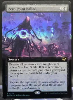 Zero Point Ballad #335 Edge of Eternities Extended Art Foil Rare - Image 1