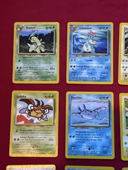 Neo Genesis Pokemon Cards X23 Good-Excellent Condition Vintage (P20) - Image 2