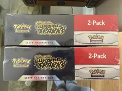Pokemon Surging Sparks Elite Trainer Box/Booster Bundle Costco 2-Pack - Lot of 2 - Image 3