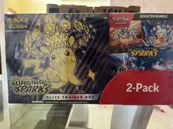 Pokemon Surging Sparks Elite Trainer Box/Booster Bundle Costco 2-Pack - Lot of 2 - Image 4