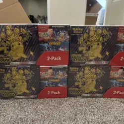 Brand New Pokemon Surging Sparks ETB + Booster Bundle Costco Sealed Lot of 4 - Image 5