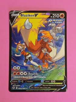 Pokemon Silver Tempest Blaziken V TG14/TG30 Trainer Gallery - Image 1