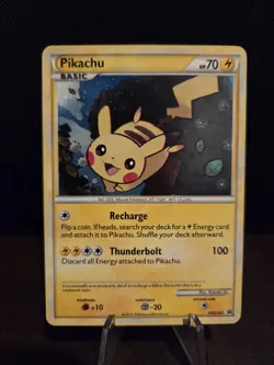 Pokemon TCG Pikachu HGSS03 Black Star Promo Holo 🌟🌟🌟 2010 - Image 1