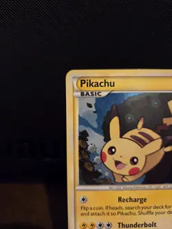 Pokemon TCG Pikachu HGSS03 Black Star Promo Holo 🌟🌟🌟 2010 - Image 2