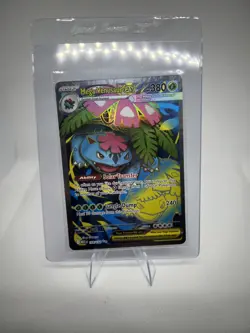 Pokemon TCG Mega-Venusaur-EX Full Art Ultra Rare 155/132 English Mega Evolution - Image 1