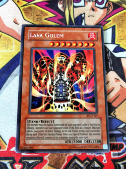 Lava Golem pgd-107 Unltd Ed (NM+) Secret Rare Yu-Gi-Oh! - Image 1
