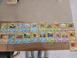 Pokemon Cards: Fossil 24 Card Non-Holo Lot x23 ( x2 trainers included) - Image 1