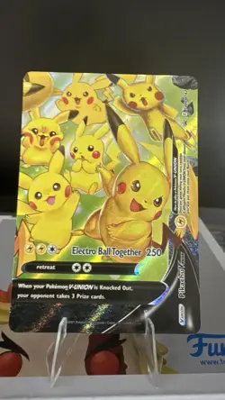 Pikachu V-Union SWSH142 SWSH: Sword & Shield Promo Cards Holo - Image 1
