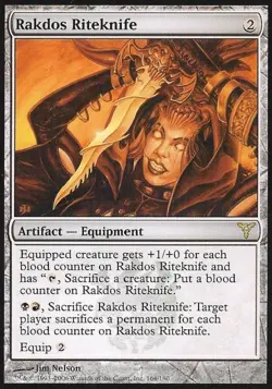 LP R - Rakdos Riteknife: Dissension - Image 1