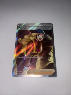 Pokemon TCG Worker 195/195 Silver Tempest Full Art Trainer Ultra Rare Holo - Image 3