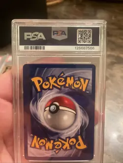 2000 Pokemon Gym Challenge Holo Giovanni's Gyarados #5 PSA 8 - Image 2