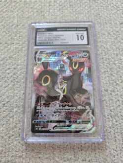 CGC Pristine 10 Umbreon VMAX 245/184 VSTAR Climax 2021 Pokemon Japanese #245 - Image 1