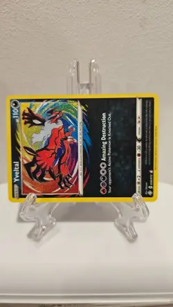 Yveltal #46 Pokemon Shining Fates SWSH POKEMON 2021 MINT - Image 2