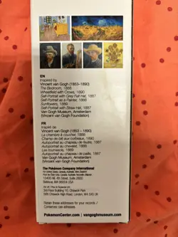 Pokemon Center x Van Gogh Museum Pokemon Inspired by Paintings Playmat NEW - Image 4