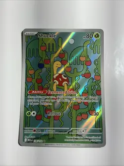 Pokemon TCG Shuckle Illustration Rare 136/132 Mega Evolution IR NM English - Image 1