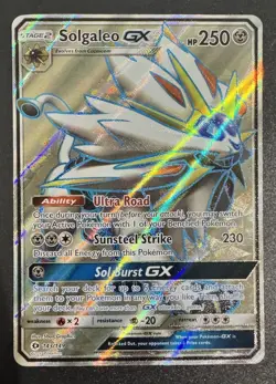 Pokemon TCG: Solgaleo GX (Full Art) Ultra Rare 143/149 SM Base Set - Image 2
