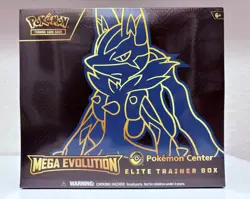 Pokemon TCG: Mega Evolution Pokemon Center Elite Trainer Box (Mega Lucario) - Image 1
