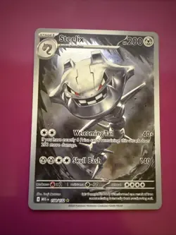 Steelix 150/132 Full Art NM/M Mega Evolution Pokemon Card - Image 1