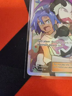 Pokemon TCG Jessie And James Full Art Trainer Card 68/68 Hidden Fates NM - Image 2
