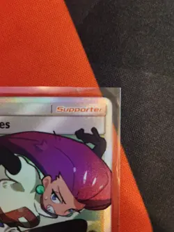 Pokemon TCG Jessie And James Full Art Trainer Card 68/68 Hidden Fates NM - Image 4