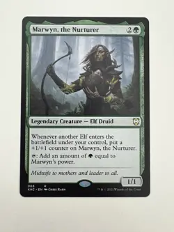 Marwyn the Nurturer MTG Magic the Gathering Card NM Near Mint KHC - Image 1
