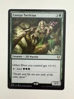 Canopy Tactician MTG Magic the Gathering Card NM Near Mint KHM - Image 1