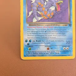 Pokemon TCG Dark Gyarados Non Holo Card Team Rocket Set 25 /82 Vintage MP - Image 5