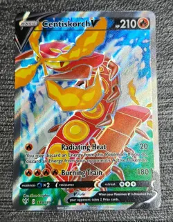 Pokemon TCG Shiny Centiskorch V 179/189 Full Art Holo Card Darkness Ablaze - Image 1