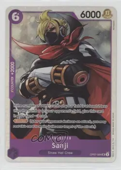2024 One Piece Card Game: 500 Years in The Future OP07 SR Sanji #OP07-064 - Image 1