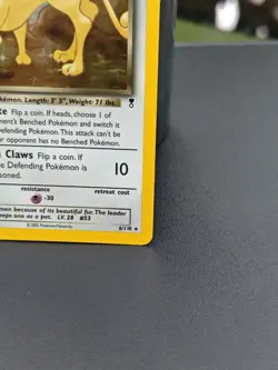 Pokemon Holo Rare Card : Dark Persian 6/110 (Legendary Collection) - Image 4