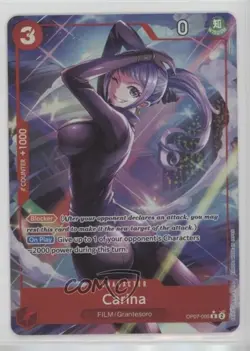 2024 One Piece Card Game: 500 Years in The Future OP07 R (Alt Art) Carina - Image 1