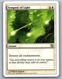 Magic The Gathering 9th Edition Tempest of Light #50/350 MTG TCG CCG Ninth - Image 1