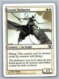 Magic The Gathering 9th Edition Leonin Skyhunter #25/350 MTG TCG CCG Ninth - Image 1