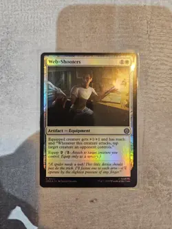 Web-Shooters 0022 Uncommon Foil Spider-Man MTG - Image 1