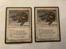 Magic the Gathering MTG - 2x Kjedoran Knight NM/LP - Image 1