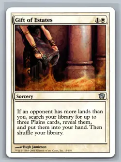 Magic The Gathering 9th Edition Gift of Estates #15/350 MTG TCG CCG Ninth - Image 1