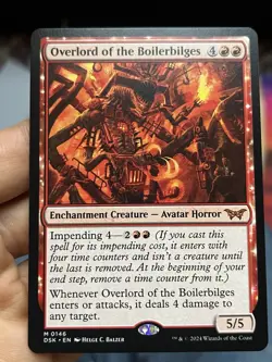 Overlord Of The Boilerbilges • Duskmourn • Pack Fresh • MTG (2309) - Image 1