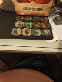 MTG Ultra Pro Relic Tokens, Lot Of 12X All Foil From Eternal Collection - Image 2