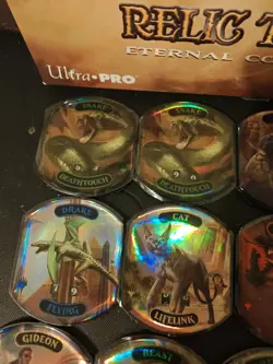 MTG Ultra Pro Relic Tokens, Lot Of 12X All Foil From Eternal Collection - Image 3