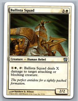 Magic The Gathering 9th Edition Ballista Squad #5/350 MTG TCG CCG Ninth - Image 1