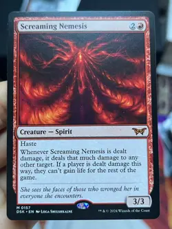 Screaming Nemesis • Duskmourn: House Of Horror • Pack Fresh • MTG (2244) - Image 1