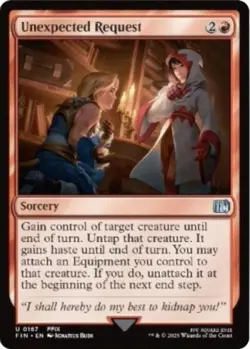 Unexpected Request - Near Mint MTG Universes Beyond: FINAL FANTASY - Image 1